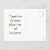 Baby Jesus Holiday Briefkaart (Achterkant)