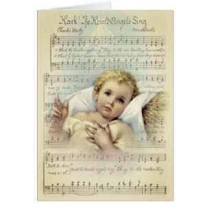 Baby Jesus in Manger Noël Floral Sheet Musique