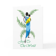 Baby Jesus kerstkaart