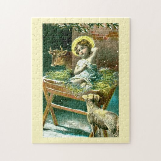 Baby Jesus Legpuzzel (Verticaal)
