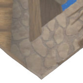 Baby Jesus Manger Heilige Kerstnacht Tafelkleed (Gekanteld)