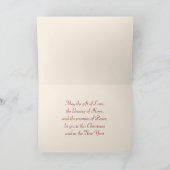 Baby Jesus pré-Raphaelite Cartes de Noël (Intérieur)