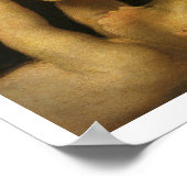 Baby Jesus Touches Lamb Poster (Hoek)