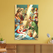 baby jesus Wrapped Canvas (Insitu (Woonkamer))