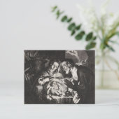 Baby Jezus Kerstfeest Nativiteit Briefkaart (Staand voorkant)