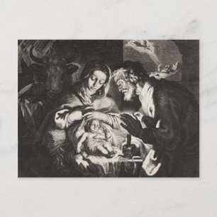  Baby Jezus Kerstfeest Nativiteit Briefkaart