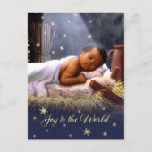 Baby Jezus Kerstmis Briefkaarten (Voorkant)