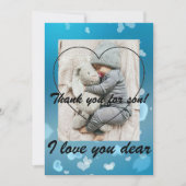 Baby jongen kaart (Voorkant)