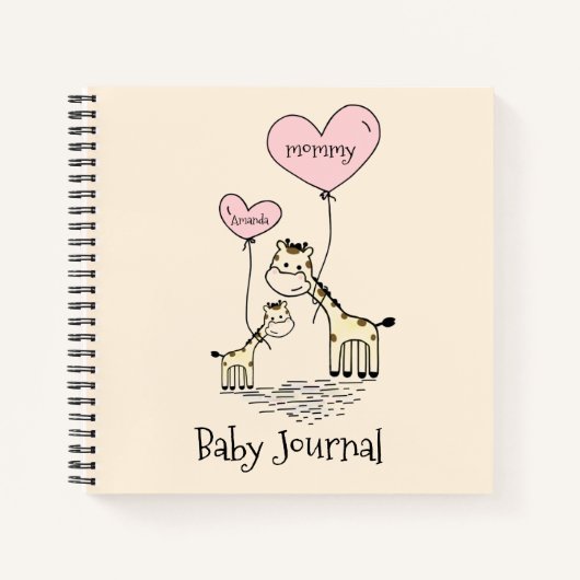 Baby Journal Notitieboek (Voorkant)