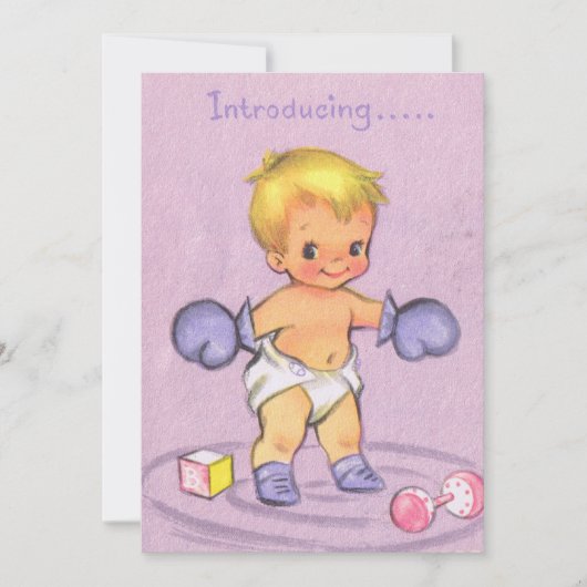 Baby Kaart (Voorkant)