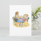 Baby Kaart (Staand voorkant)