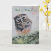 Baby Kaart Baby kieuwen - schilderen (Gele Bloem)