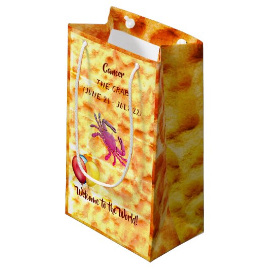 Baby kanker / De krab (21 juni - 22 juli) Klein Cadeauzakje (Voorkant Gekanteld)