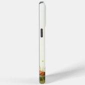 Baby kat en vlinder Case-Mate iPhone case (Achterkant / Rechts)