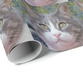 Baby kattenpapier cadeaupapier (Rol Hoek)