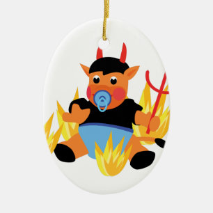 baby keramisch ornament