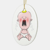 Baby Keramisch Ornament (Links)
