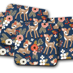 Baby kerstmis kerstkurk Onderzetter set