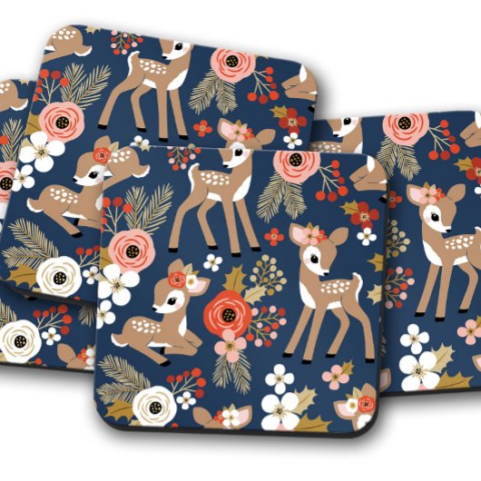 Baby kerstmis | kerstkurk Onderzetter set