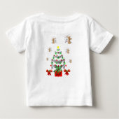 Baby Kerstmis met T-Shirt (Achterkant)
