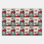 Baby kerstpapier inpakpapier vel (Voorkant)