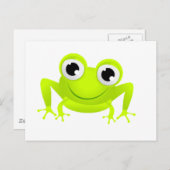 Baby kikker briefkaart (Voorkant / Achterkant)