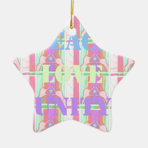 Baby Kinder eenheid voor vredesliefde Hakuna Matat Keramisch Ornament