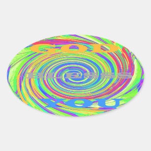 Baby Kinder God zegene je..png Ovale Sticker