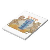 Baby Kinder Jambo Jumbo Elephants Design Notitieblok (Gedraaid)