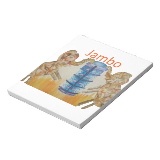 Baby Kinder Jambo Jumbo Elephants Design Notitieblok (Gedraaid)