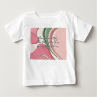 Baby klassieke t-shirt in stijlvolle grafische vor