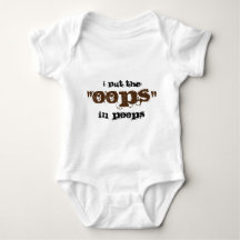 Baby Kleding - Ik zet de oeps in poep