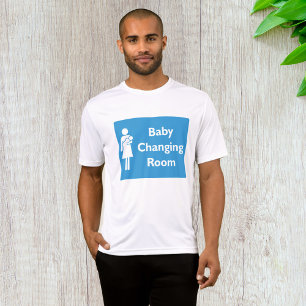 Baby Kleedkamer Teken met ouder en Baby T-shirt