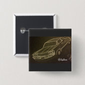 baby-knopvierkant vierkante button 5,1 cm (Voorkant /achterkant)