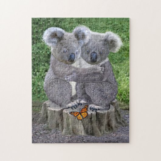 Baby Koala Beer Huggies Legpuzzel (Verticaal)