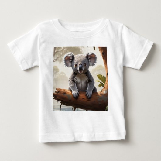 Baby Koala bij een vijver (Voorkant)