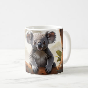 Baby Koala bij een vijver Koffiemok