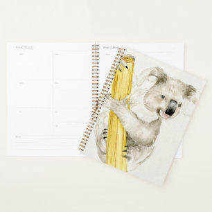Baby Koala   Schuine en gier Planner