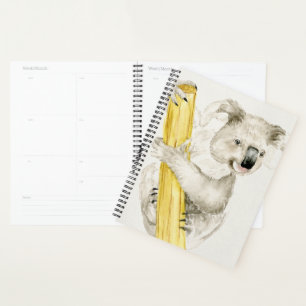 Baby Koala Schuine en gier Planner
