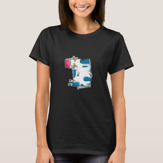 Baby Koe Boeren Boerderij Dier Koe T-shirt