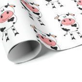 Baby Koe Cadeaupapier (Rol Hoek)