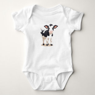 Baby Koe, Kalf, Kalveren, Boerderij Dier Romper