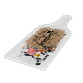 Baby Koe Rustic Brown Cutting Board Snijplank (Hoek)