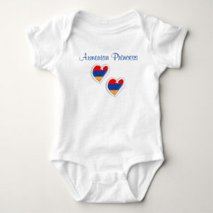 Baby koetswerkpak Armeense prinses Hart Romper