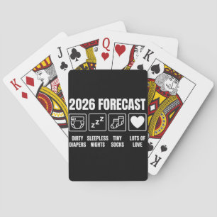 Baby Komt Binnenkort 2026 Voorspelling Baby Shower Pokerkaarten