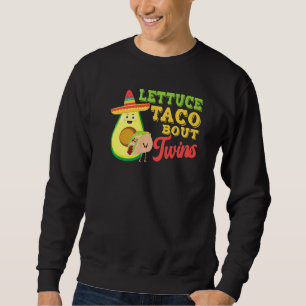 Baby kondiging sla Taco Bout A Twins 4 Trui