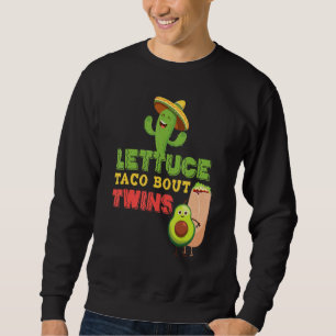 Baby kondiging sla Taco een tweeling op Trui