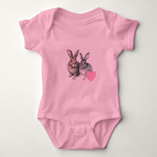 Baby konijn Love T-shirt