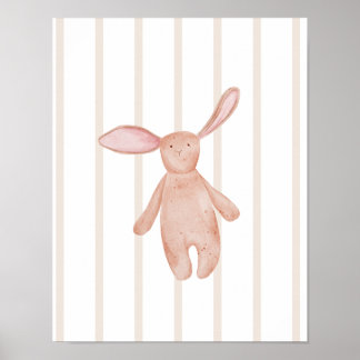 Baby Konijn Muur Kunst Poster Canvas Kinderkamer