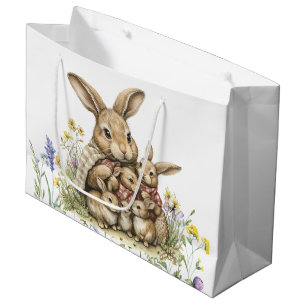 Baby konijnen voor Pasen Groot Cadeauzakje